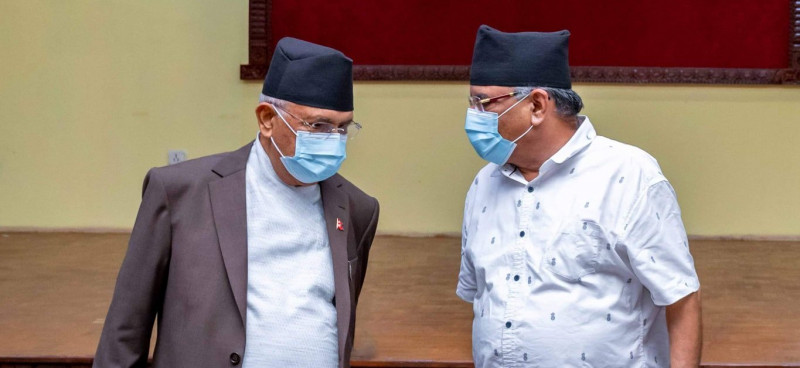 छुट्टाछुट्टै सभा सम्बाेधन गर्न प्रचण्ड र ओली आज सुनसरी आउने